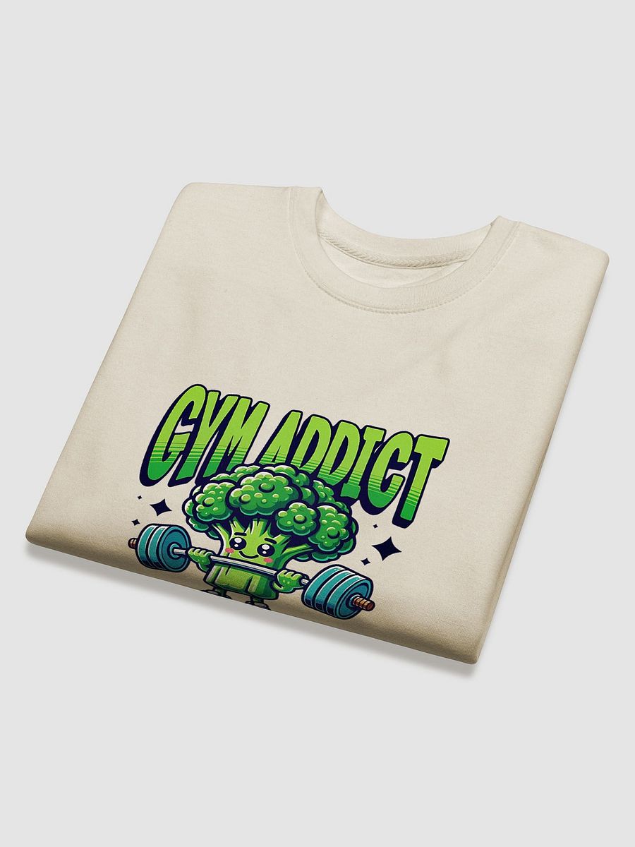 Gym Addict Broccoli Sweatshirt product image (4)