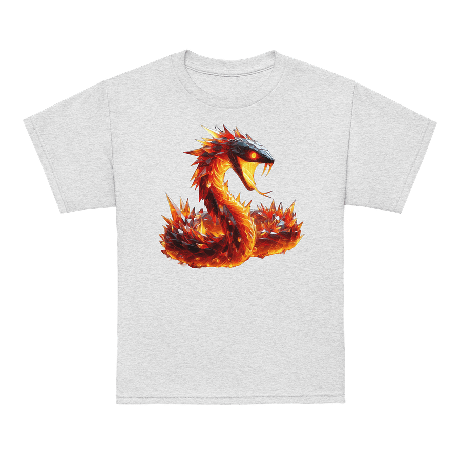 Crystallized Fire Snake Youth Shirt (color choice) product image (64)