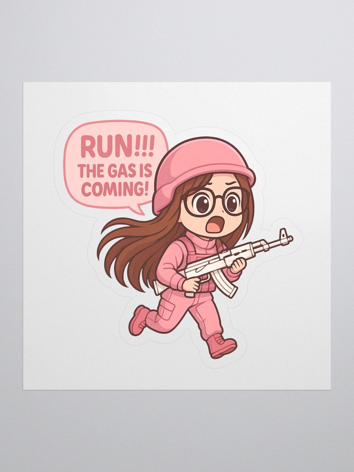 Gas Run Sticker product image (1)