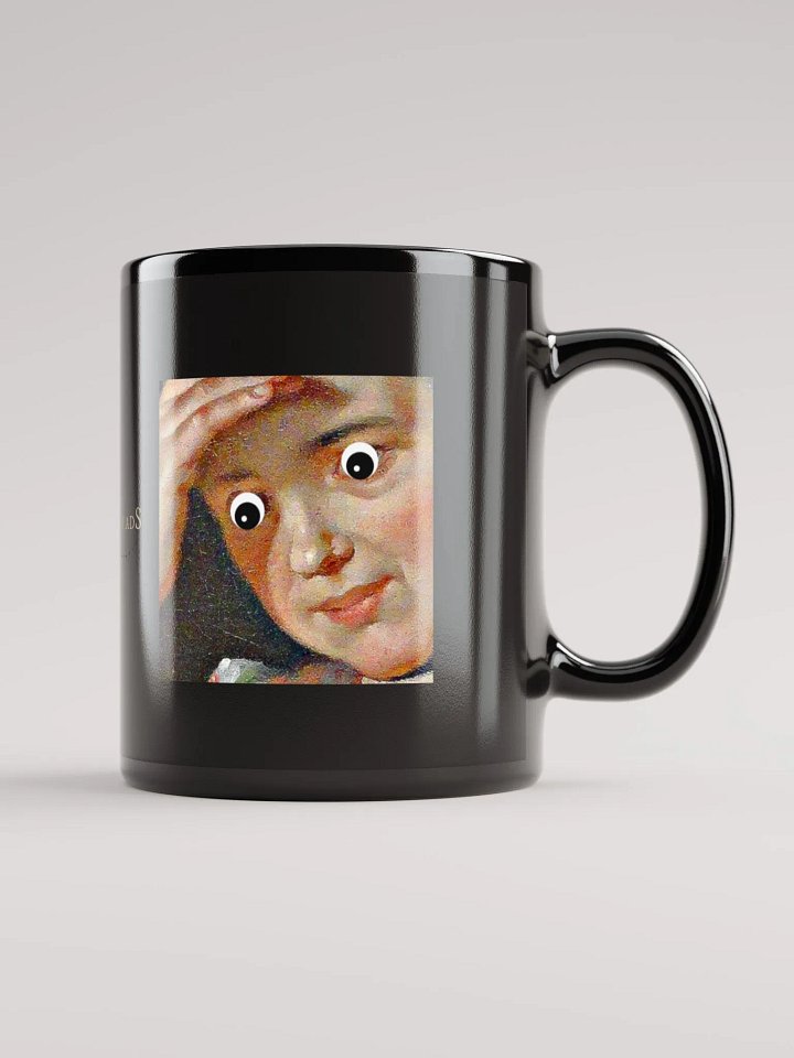 “Sweaty Reader Face” RuRu mug product image (1)