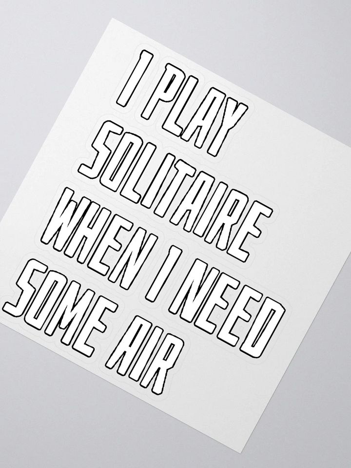 Solitaire Sticker product image (5)