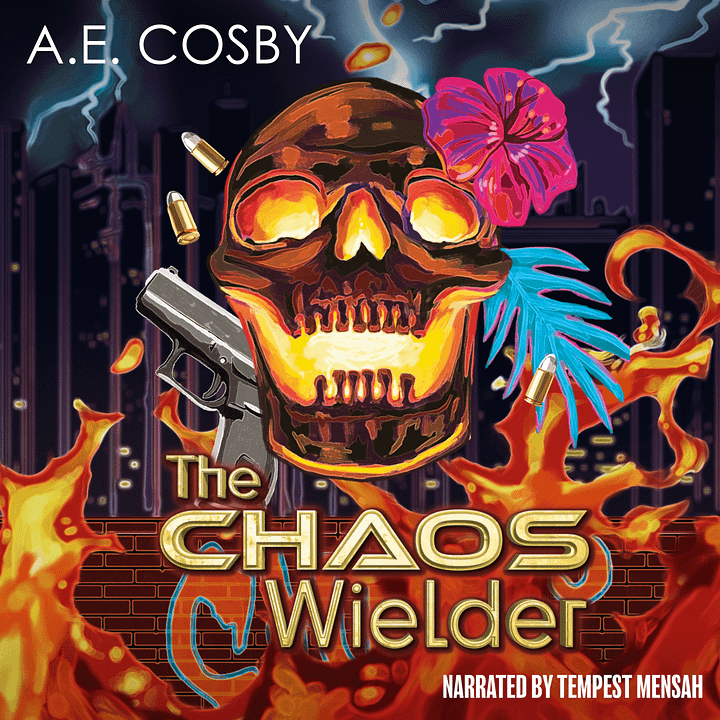 The Chaos Wielder by A.E. Cosby, an exclusive audio edition product image (1)