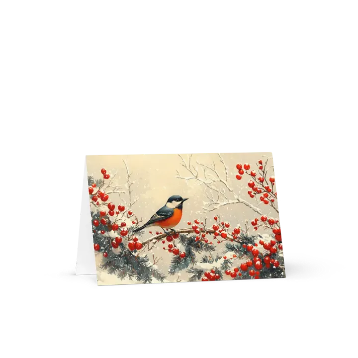 Winter Bird Greeting Card product image (2)