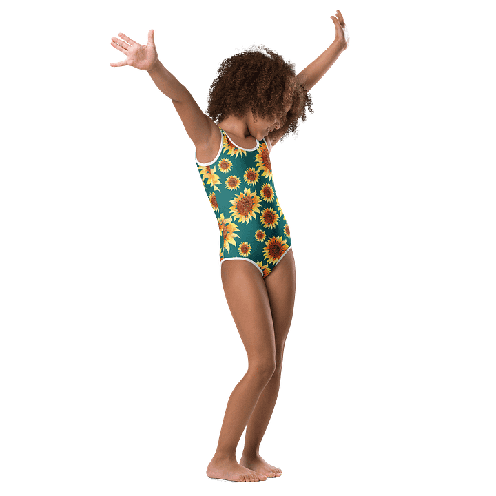 Blue Sunflower Kids Swimsuit product image (2)
