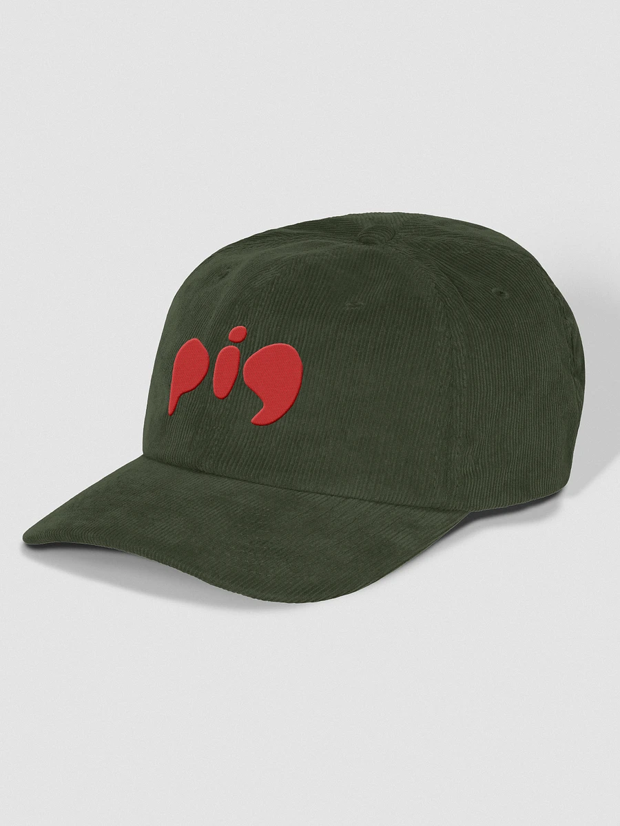 Red Pig · corduroy dad hat product image (3)