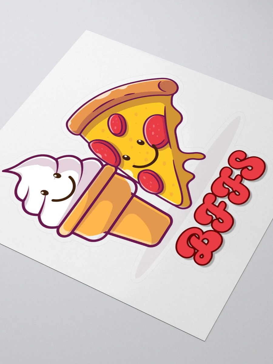 BFFs Pizza and Ice Cream Sticker product image (3)