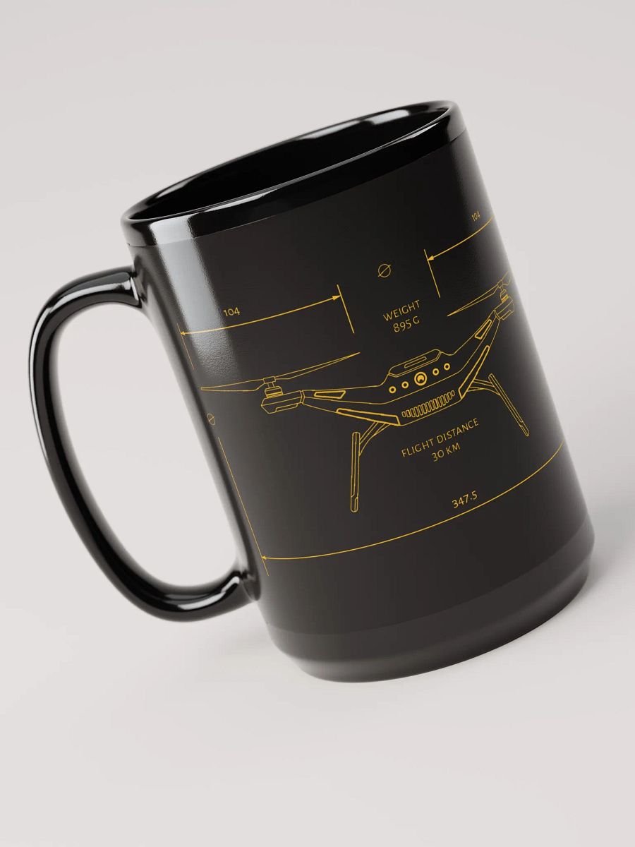 Drone Technical Drawing Mug product image (3)