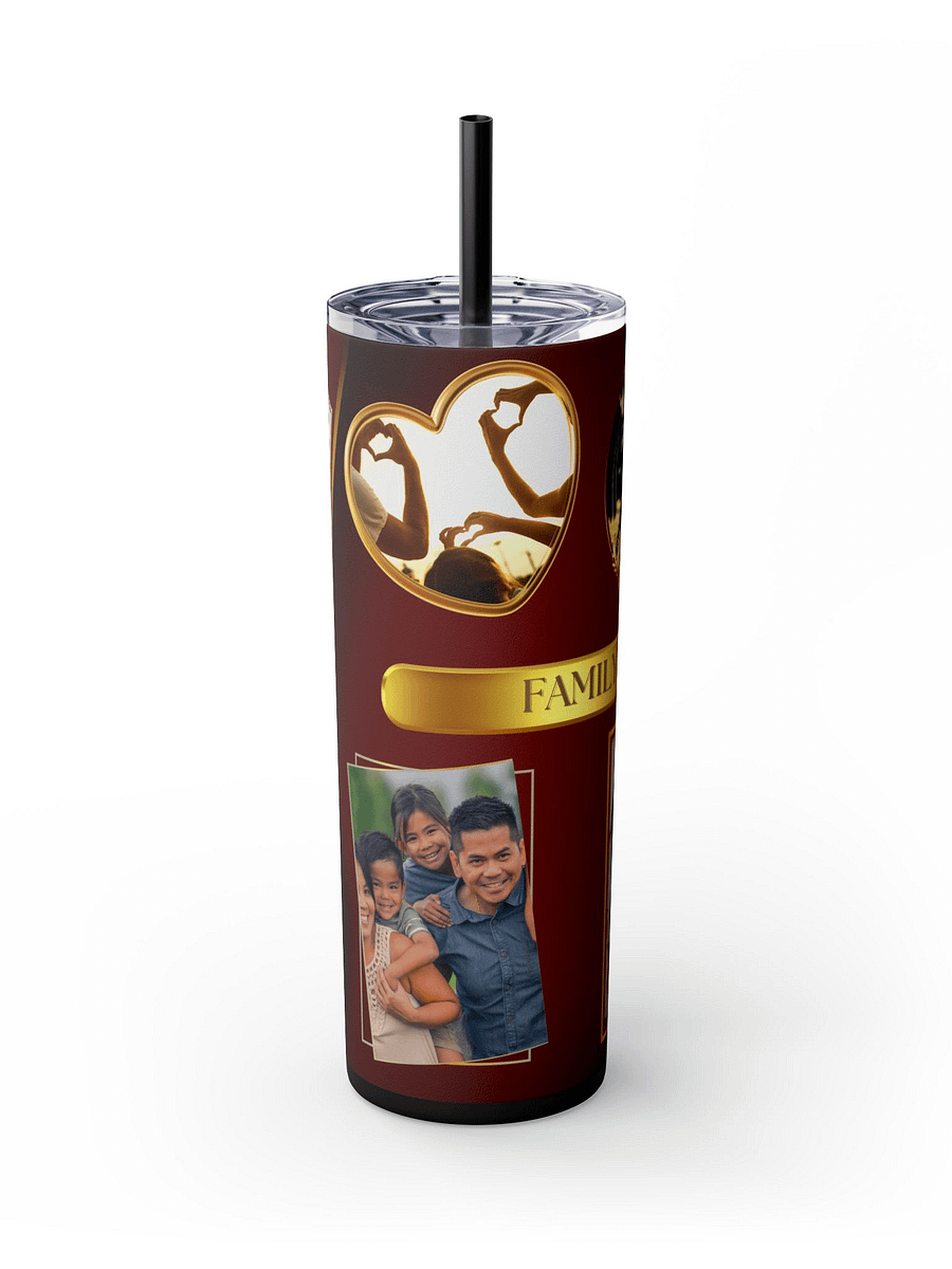 Family Affair Photo Skinny Tumbler Wrap product image (4)