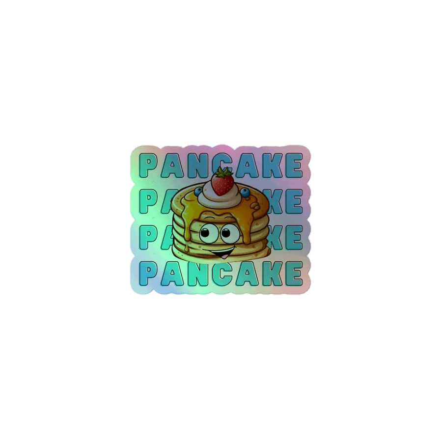 Pancake x4 - Holo Sticker product image (1)