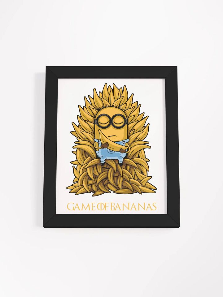 Minion Banana Throne Poster product image (3)