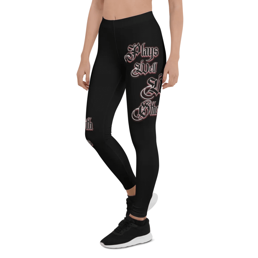 Plays Well With Others Woman's Black Leggings product image (3)