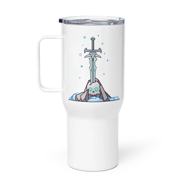 Sword in the Skull - Lich Variation - Tumbler w/Handle product image (1)