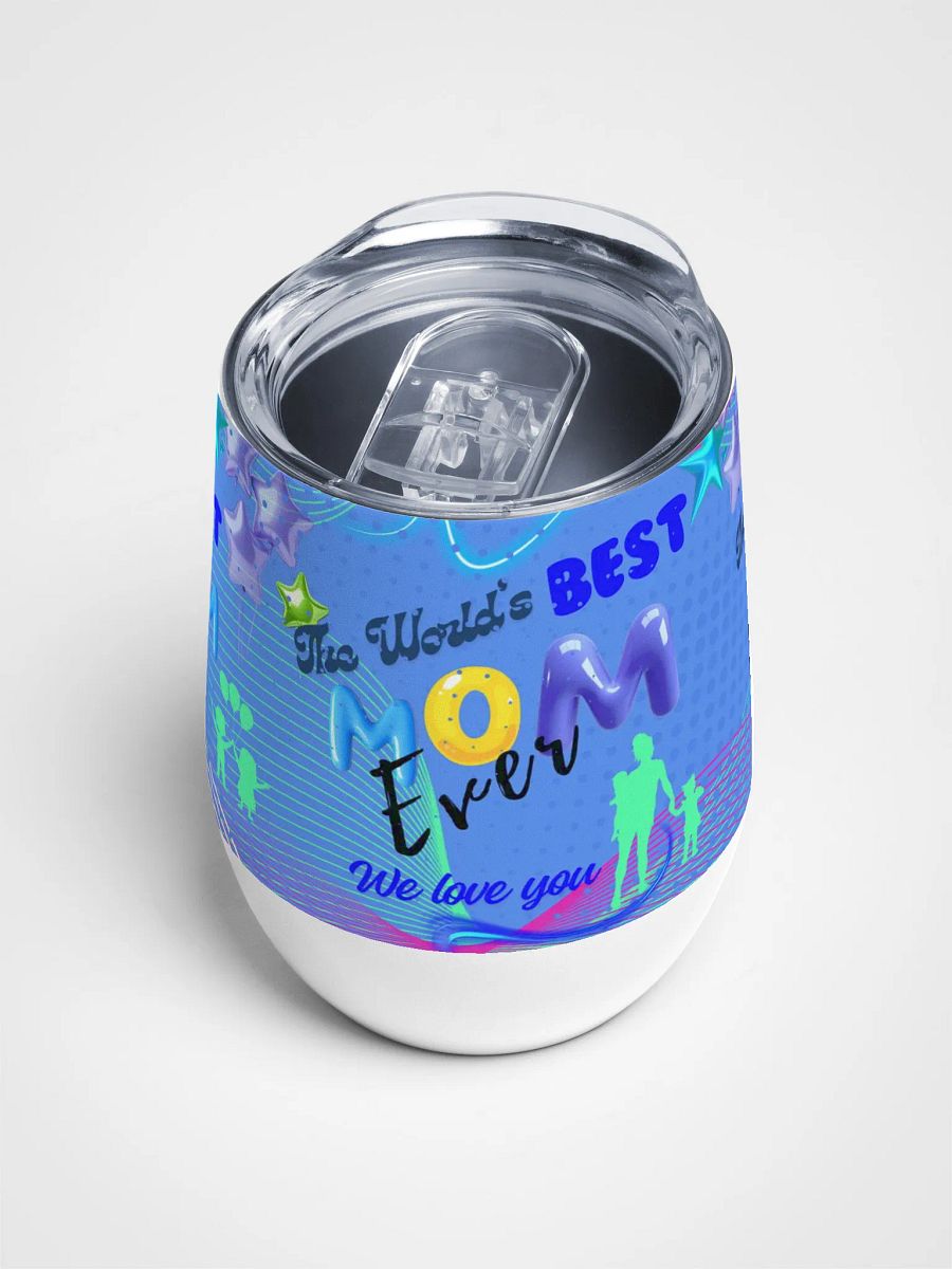 World's Best Mom wine tumbler gift for mothersday daughter product image (4)