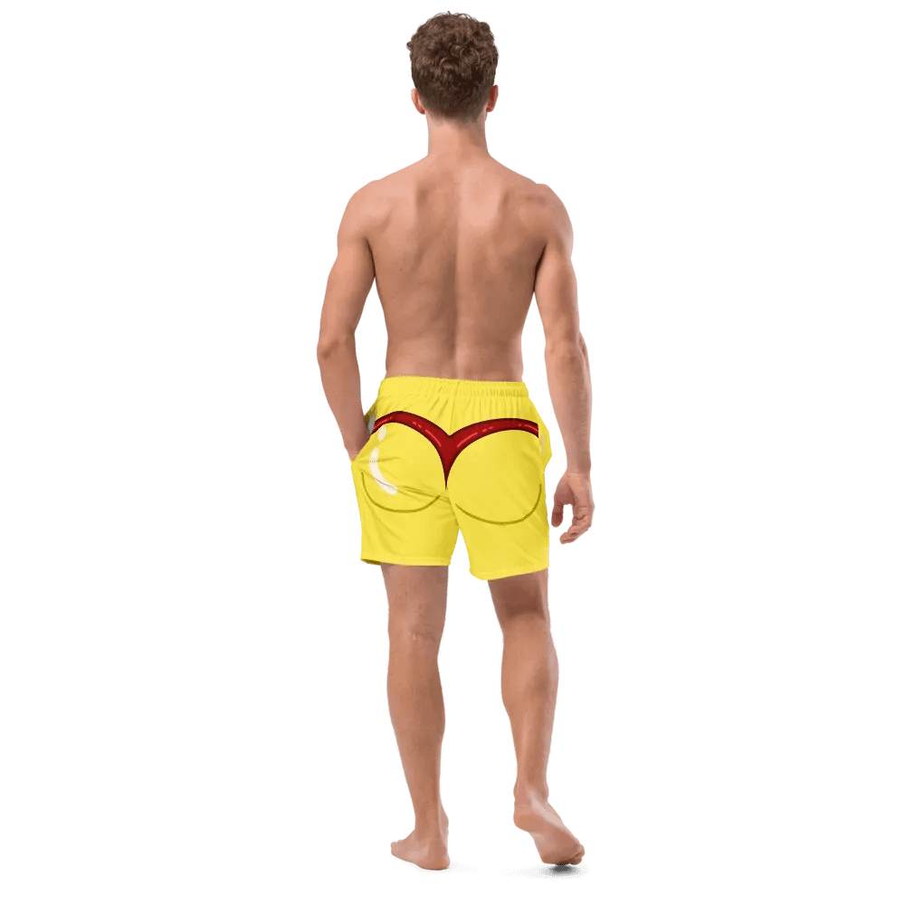 Lil Yellow Guy Th0ng Butt Swim Trunks product image (7)