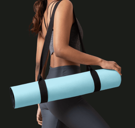 Yoga Mat (aqua blue tones) product image (3)