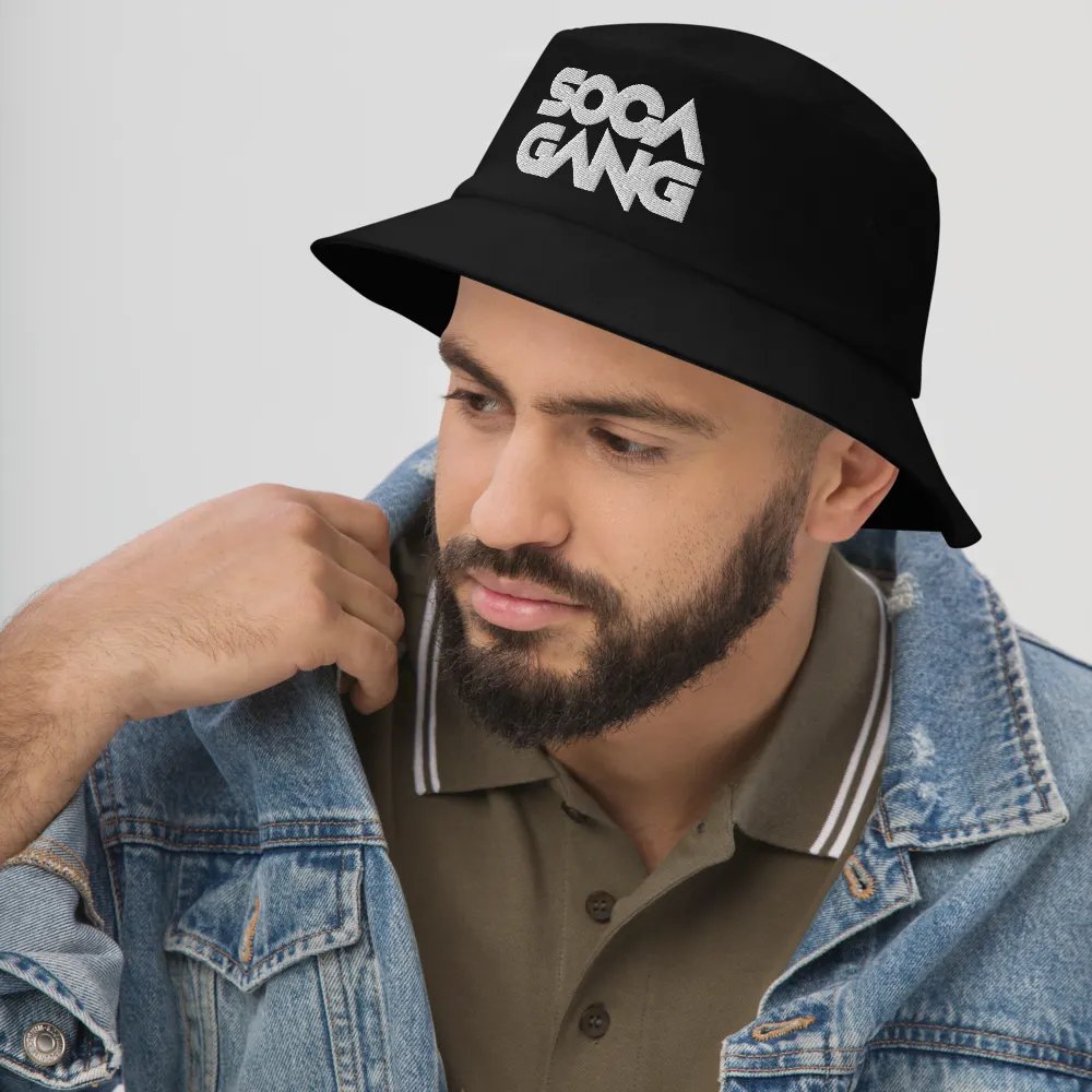 White Logo Bucket Hat (Embroidered) product image (11)