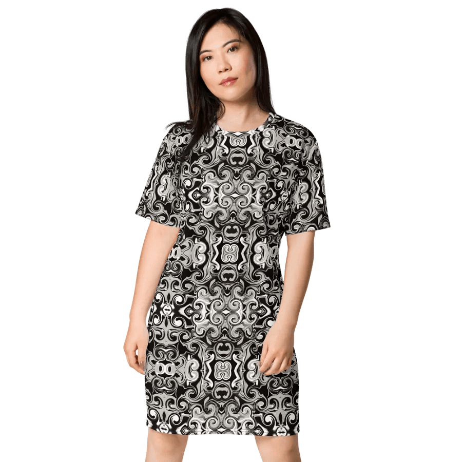 Baroque Swirls All-Over Dress product image (2)