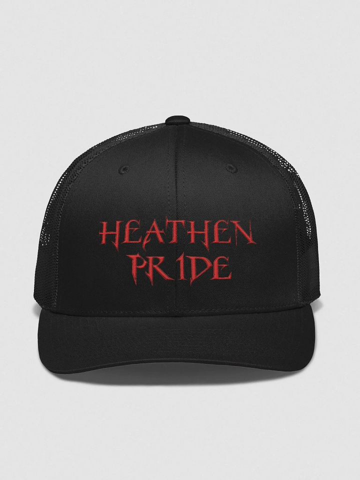 Heathen Pride Trucker Hat - Red product image (3)