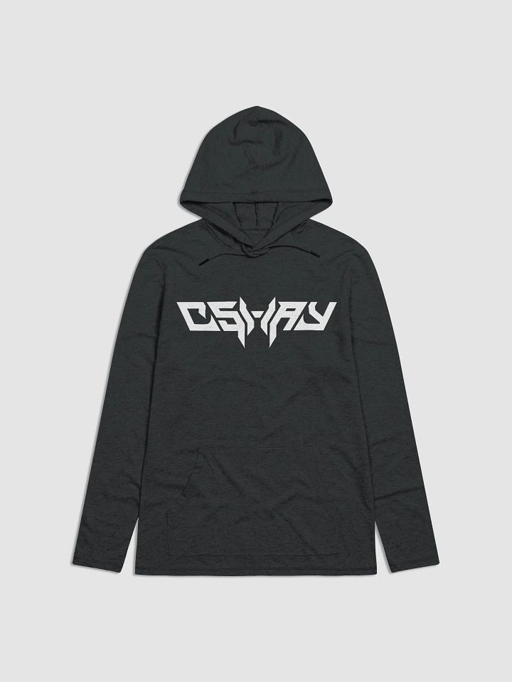 CShay logo thin long-sleeve hooded shirt product image (1)