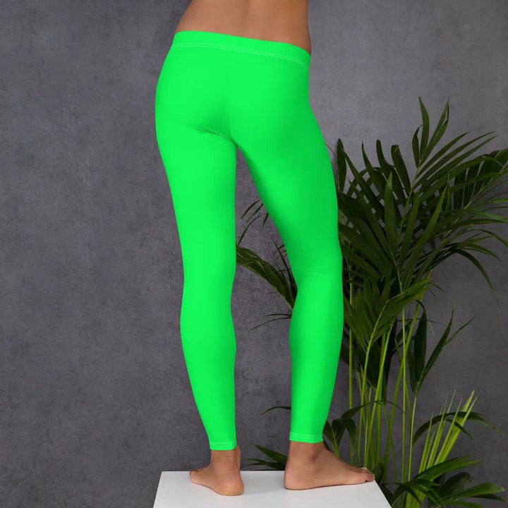 Bright Green Regular Leggings product image (2)