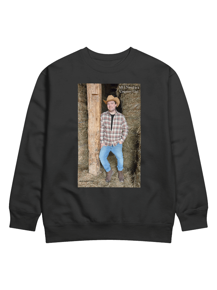 All I Need is a Country Girl Barn Post Lean Sweatshirt product image (4)