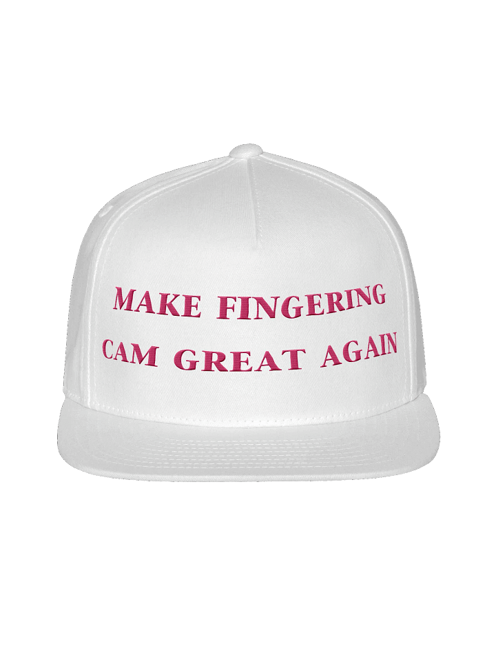 Make fingering cam great again snapback hat product image (13)