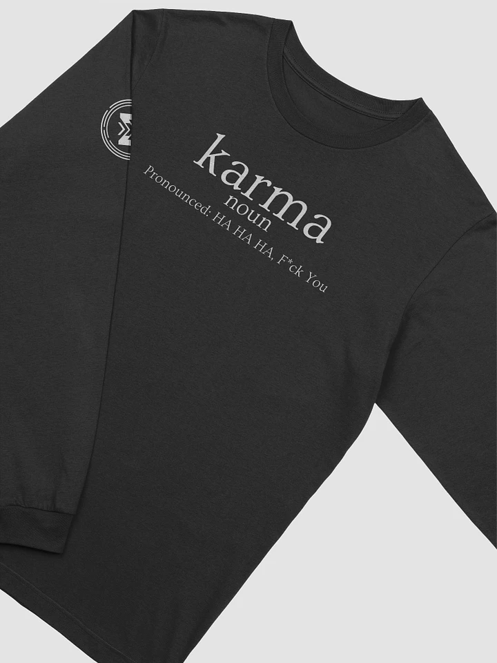Karma Long Sleeve with Logo & Flag product image (1)