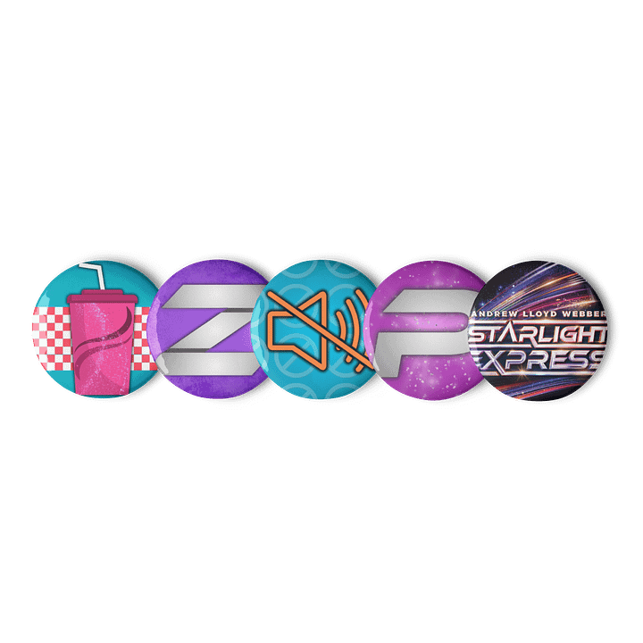Coaches Badge Set (Starlight Express) product image (1)