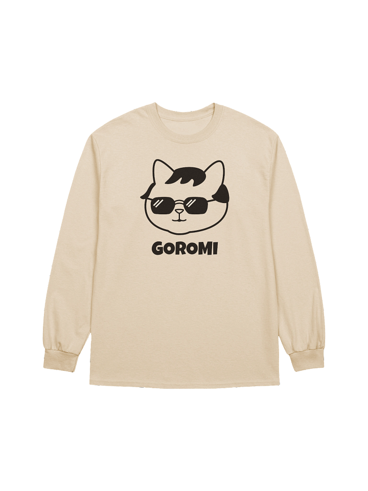 Goromi the Cat in Wig - Unisex Adult Long Sleeve T-shirt product image (1)