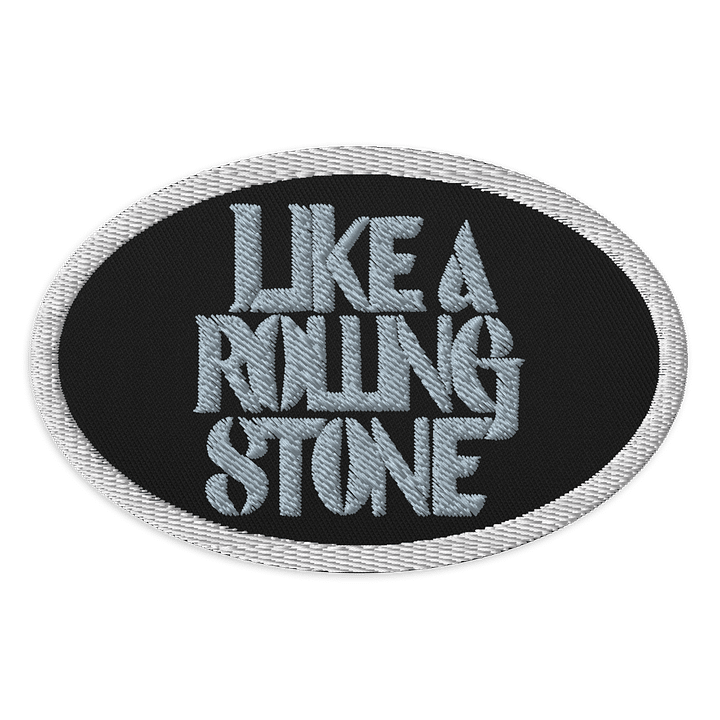 Stylish Embroidered Patches - LIKE A ROLLING STONE product image (1)