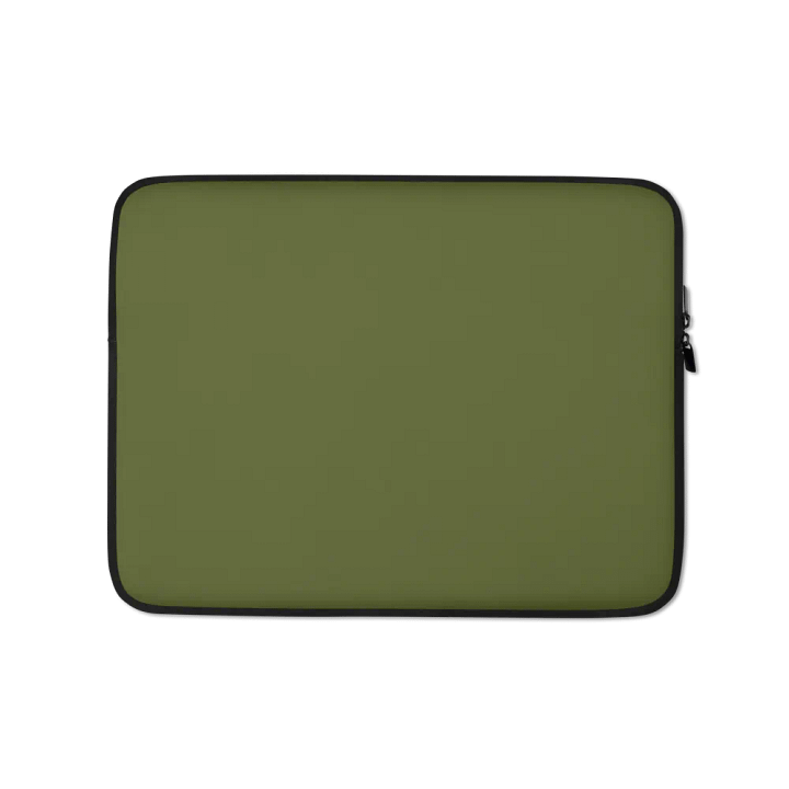 Green Laptop Sleeve product image (1)