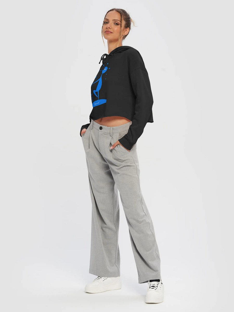 Independent Trading Co. Women’s Lightweight Cropped Hoodie product image (2)
