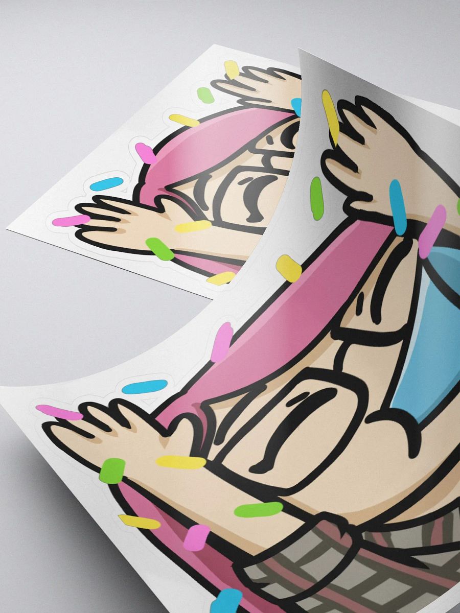 Hype Emote - Kiss Cut Sticker product image (4)