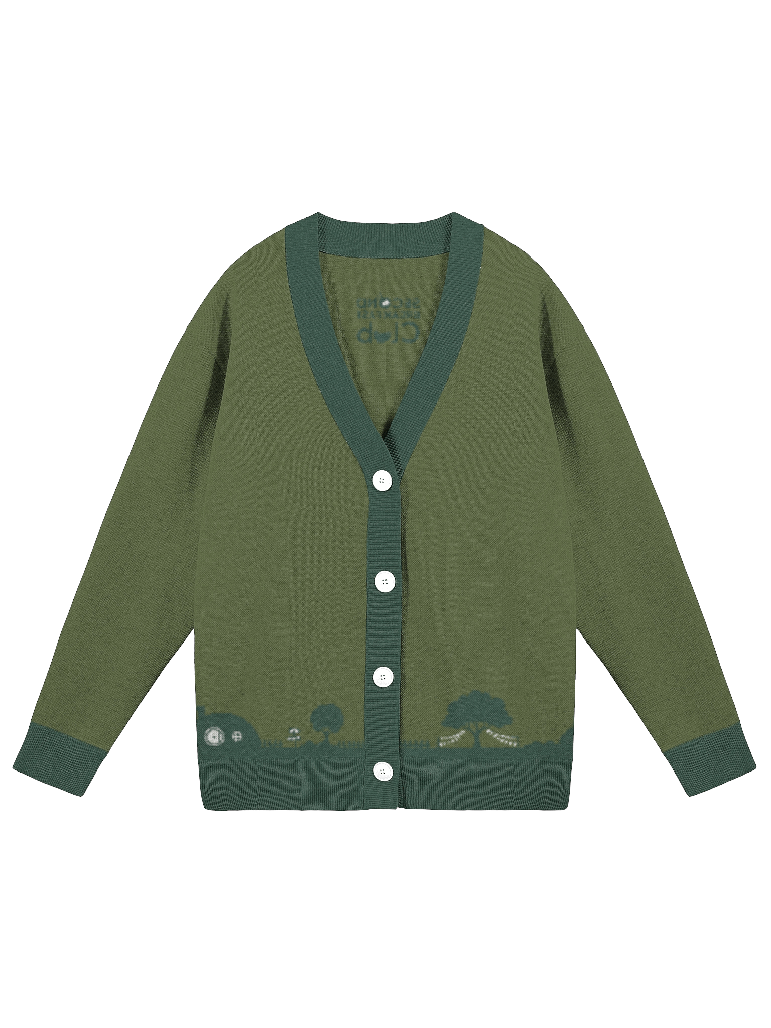 The Green Dragon Knitted Cardigan product image (1)