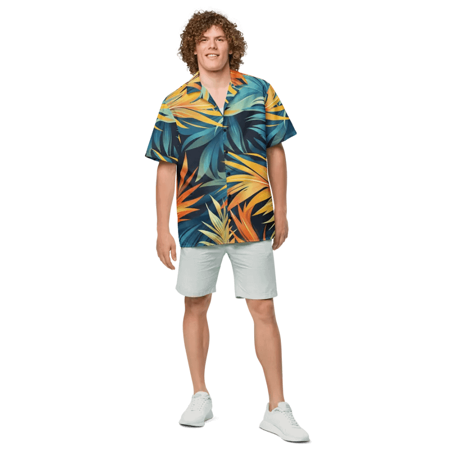 Tropical Flow Hawaiian Shirt product image (2)