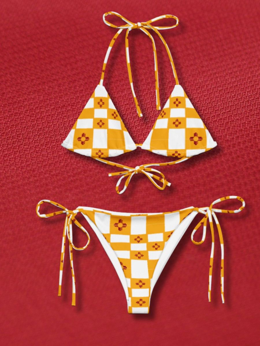 New Mexico Zia Checkerboard All-Over Bikini Set product image (4)