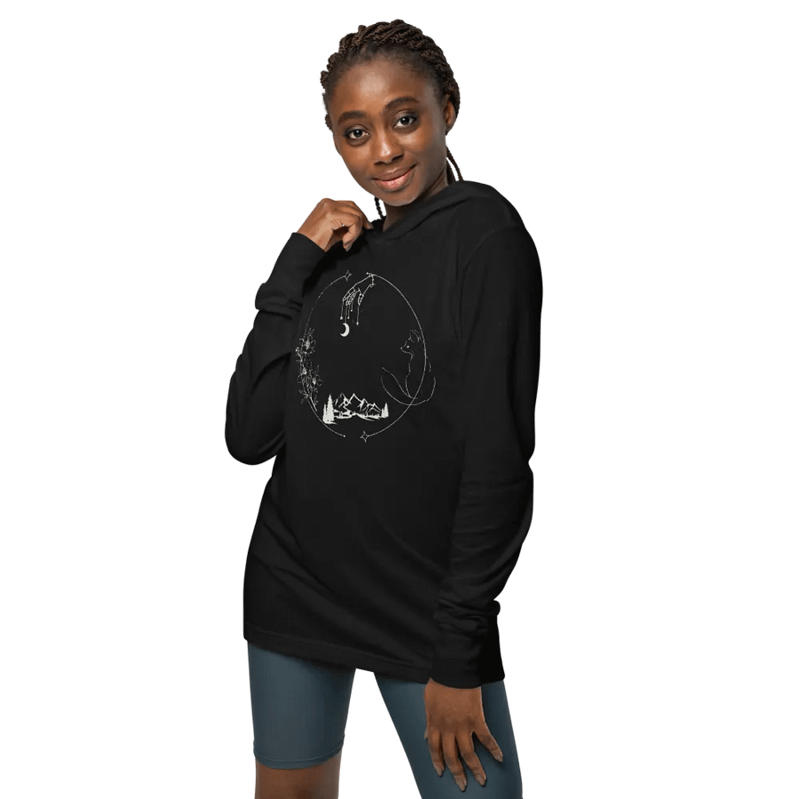 Manifest Long Sleeve Hooded Tee product image (6)