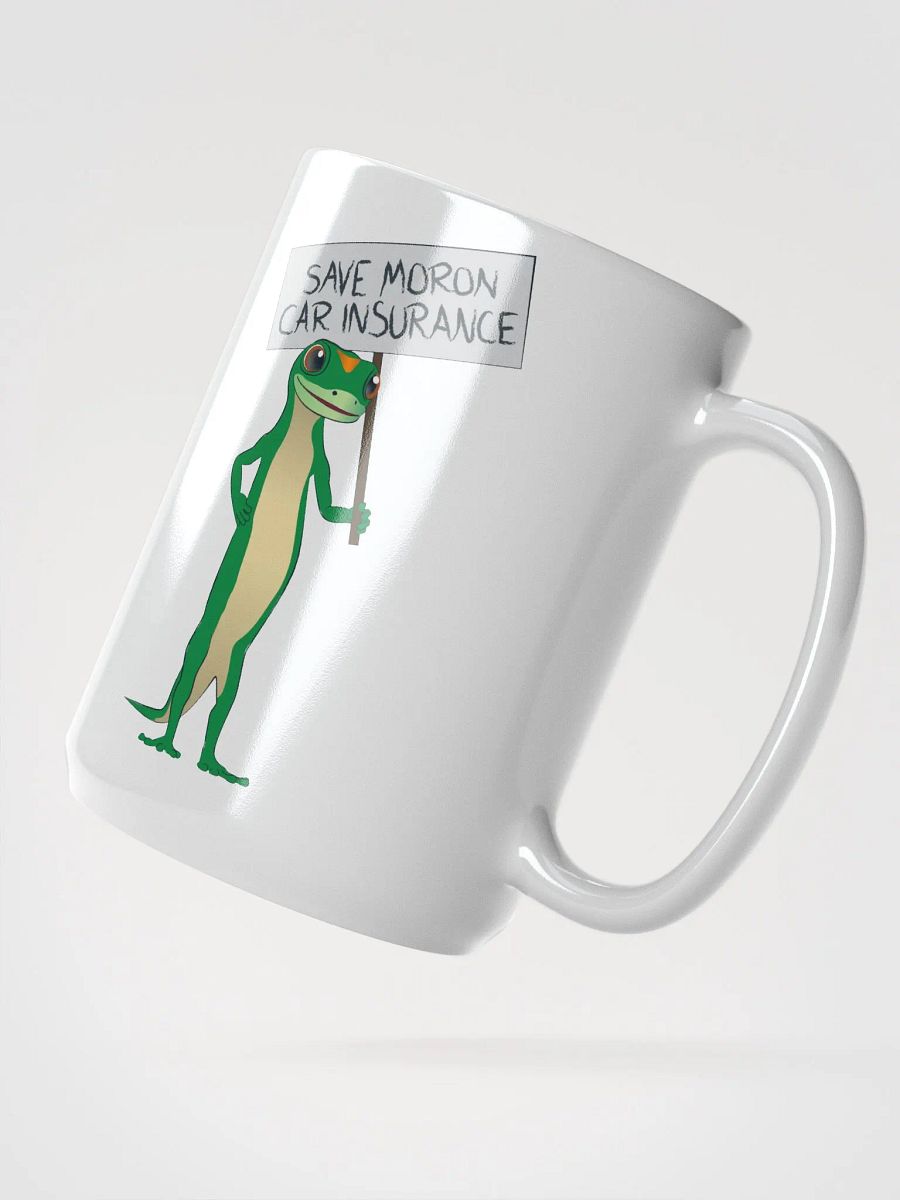 Quirky Gecko Moron Insurance Mug product image (2)
