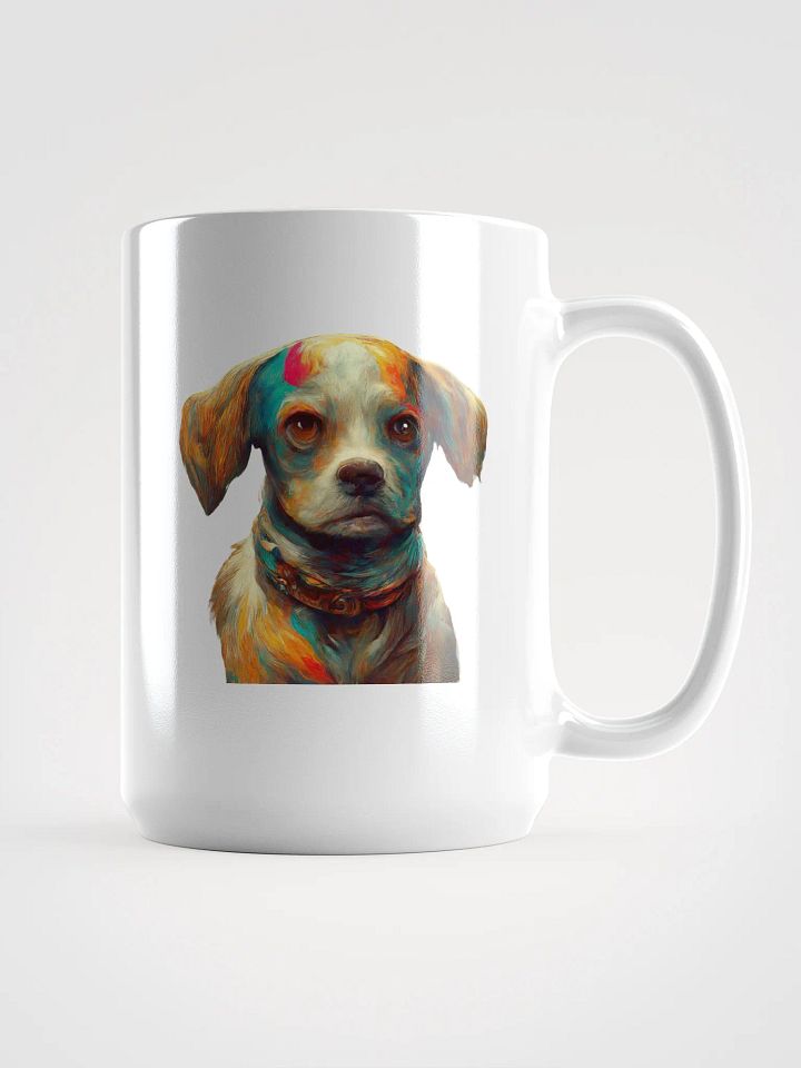 Vibrant Fur Artistic Dog Mug product image (1)
