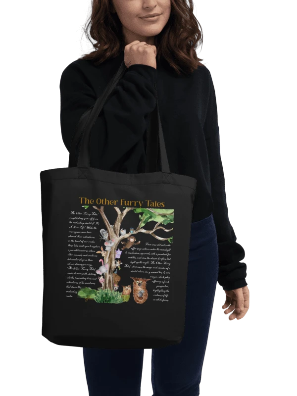 The Other Furry Tales Eco Tote Bag (Black) product image (6)