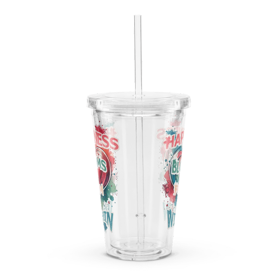 Blooming Happiness Double Wall Tumbler product image (1)