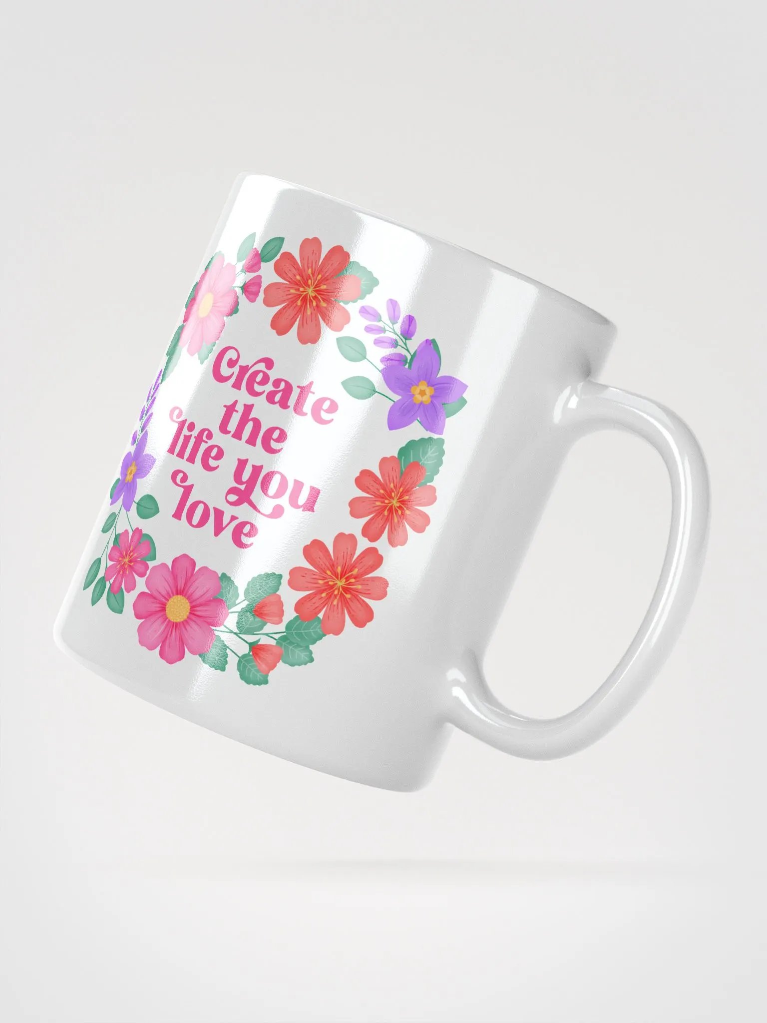 Create the life you love - Motivational Mug product image (2)