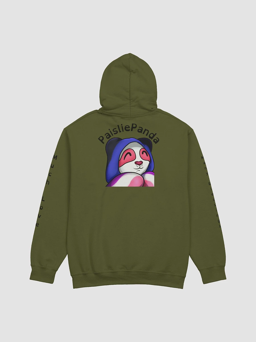 PaisliePanda Love and Blessings Cozy Hoodie w/ Dark Text product image (15)