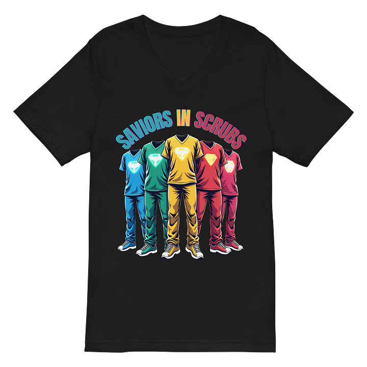 Saviors in Scrubs V-Neck Tee product image (3)