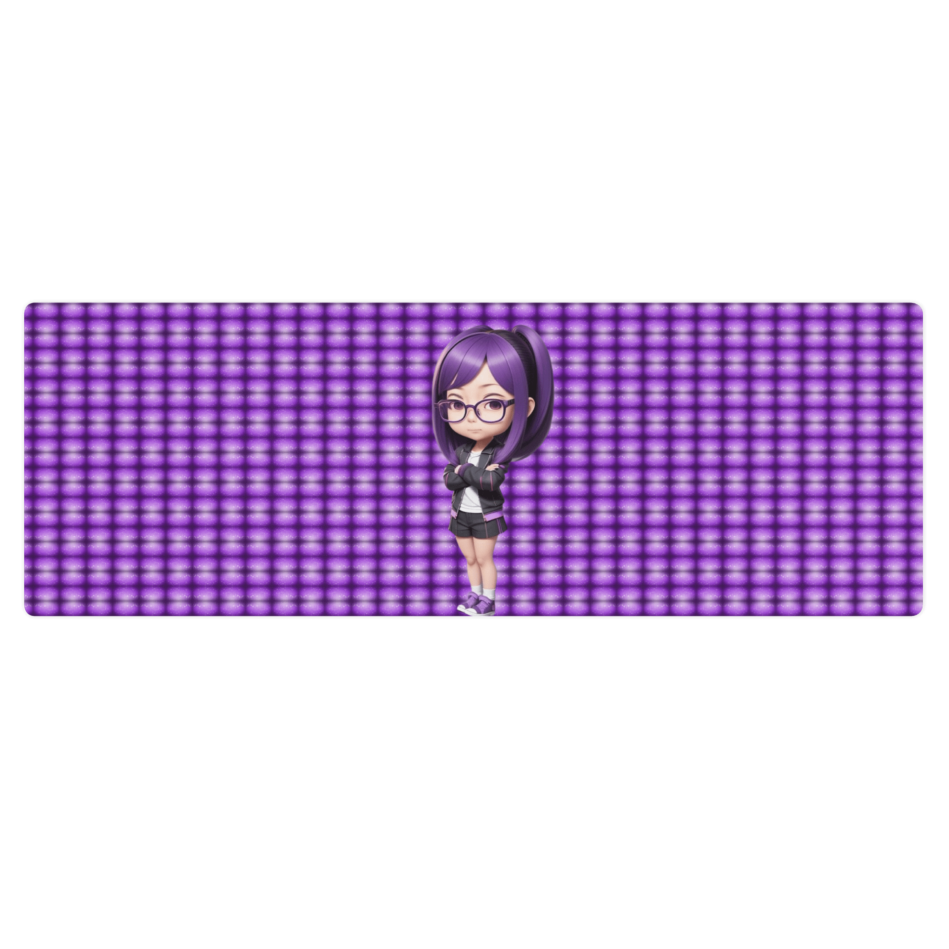 (Purple CHIBI) K Yoga Mat product image (1)