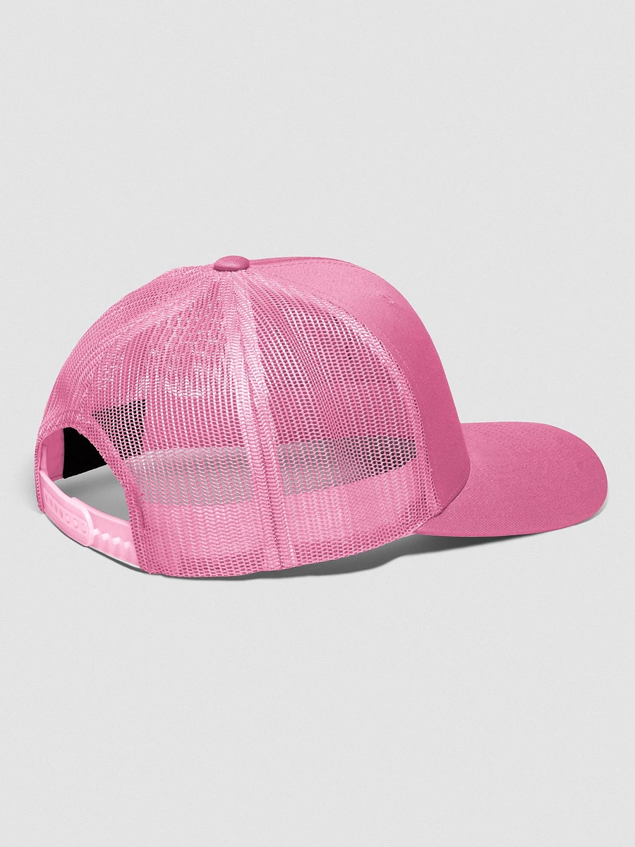 Cowgirl Hat - Embroidered Trucker Hat (Pink) product image (3)