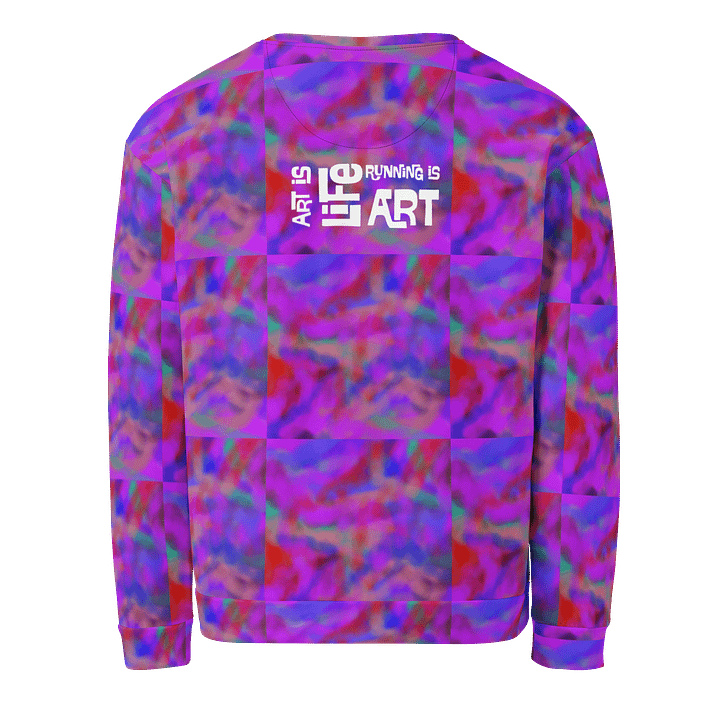Runner Abstract #1 Sweatshirt (Running Sweatshirt) product image (2)