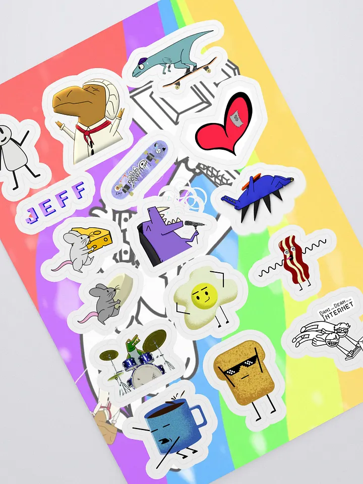 Dani & Dean Do An Internet Sticker Sheet product image (1)