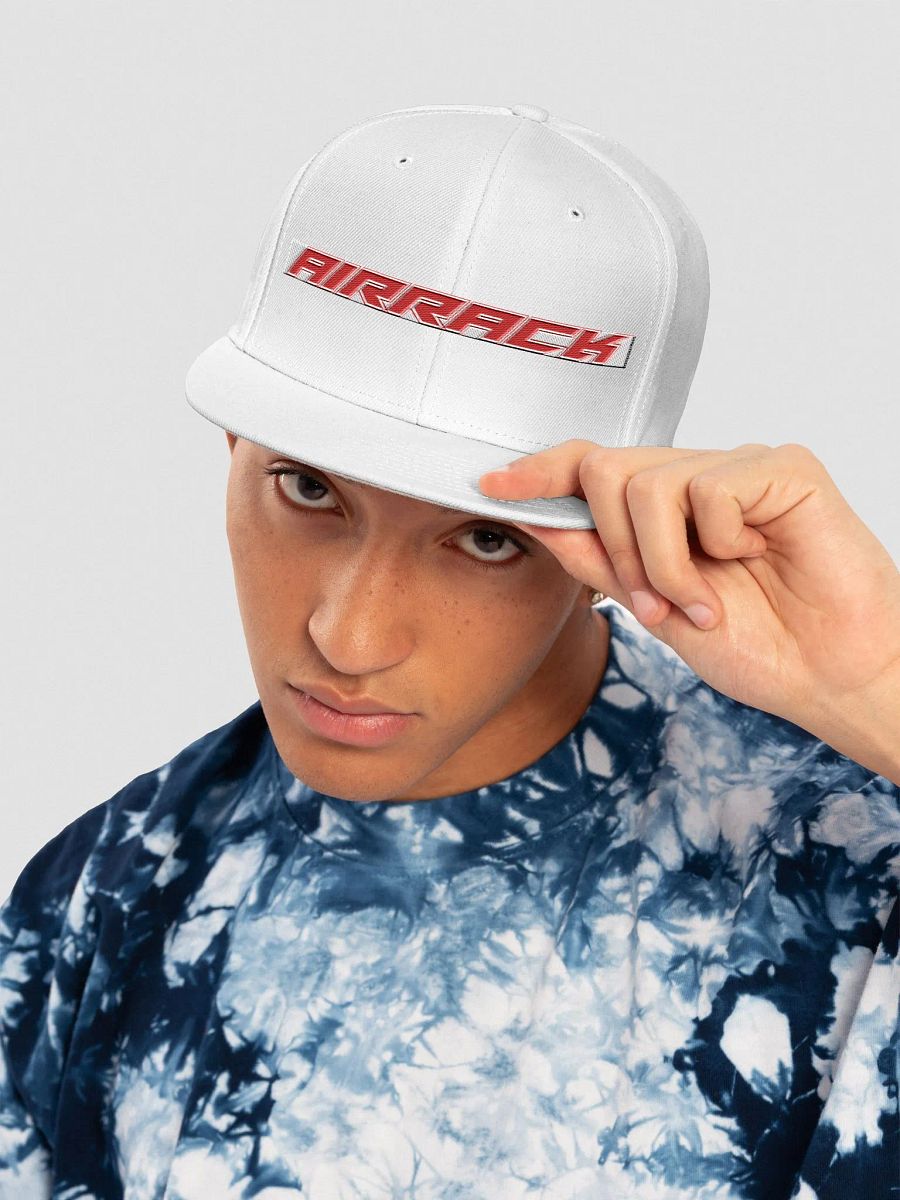 airrack embroidered hat red product image (5)