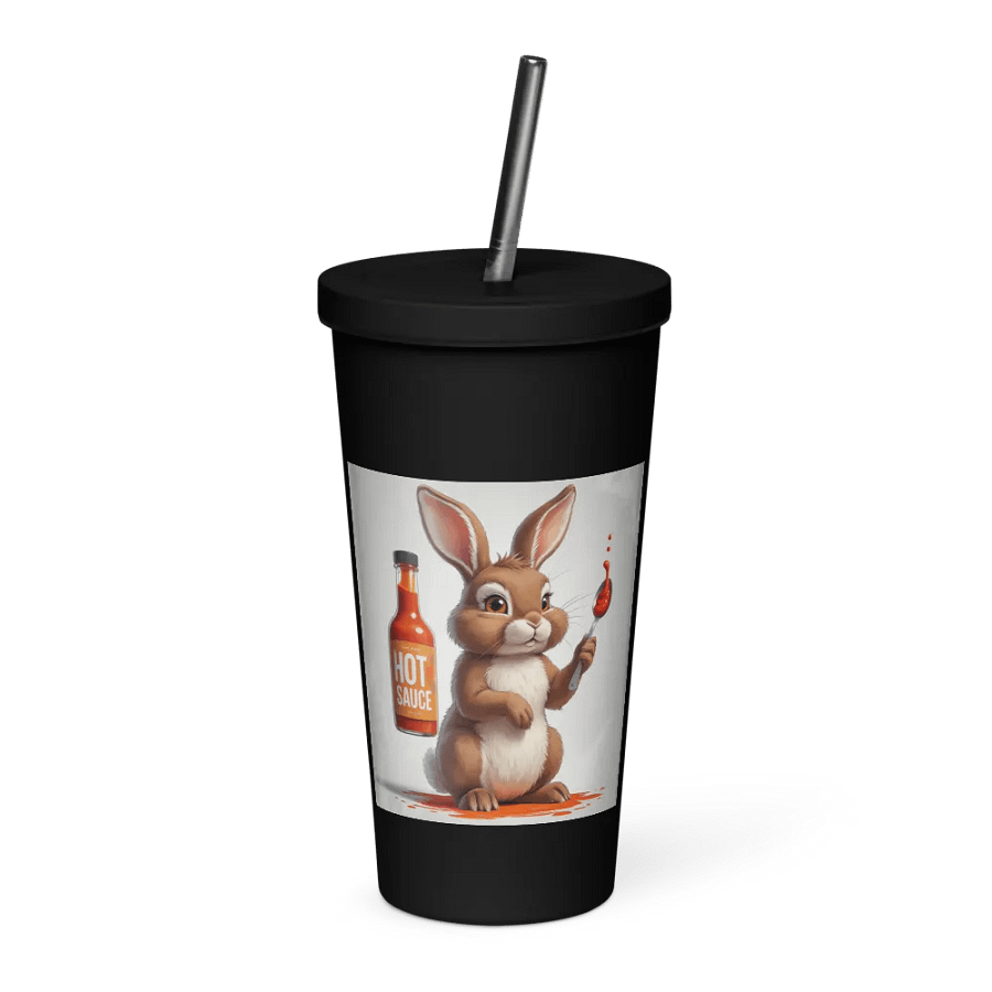 Curious Rabbit Hot Sauce Insulated Tumbler product image (1)